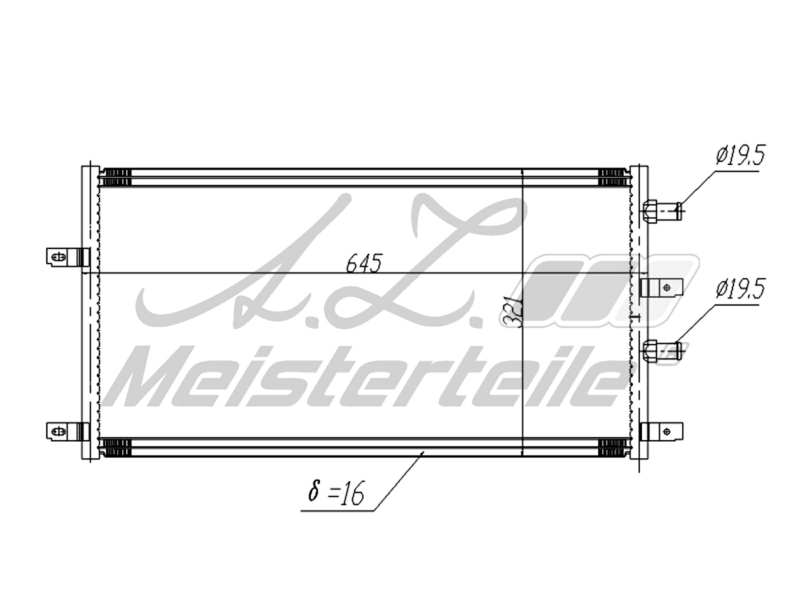 Radiator clima